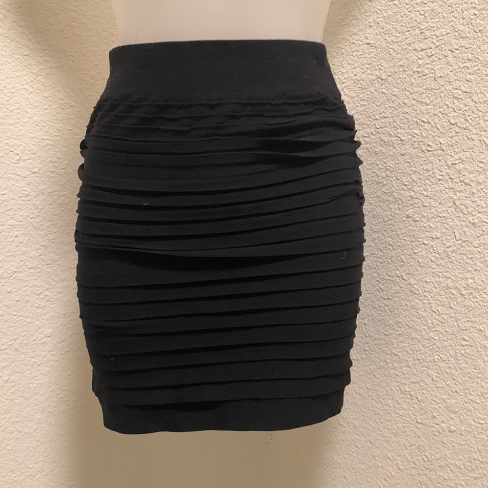 Mini Black Skirt